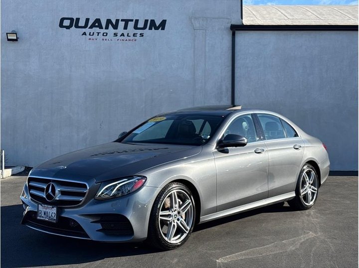 GRAY, 2019 MERCEDES-BENZ E-CLASS for sale 