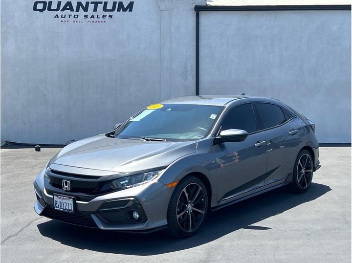 2021 HONDA CIVIC for sale in GARDEN GROVE