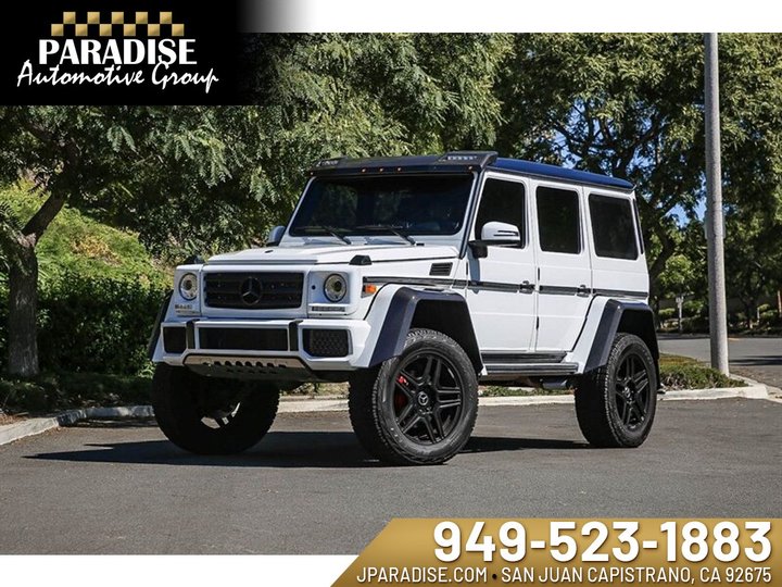 WHITE, 2018 MERCEDES-BENZ G-CLASS Image 