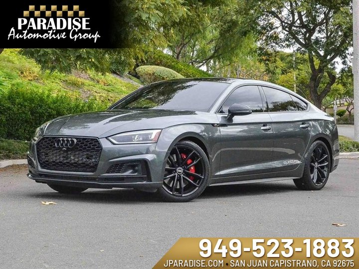 GRAY, 2018 AUDI S5 SPORTBACK Image 