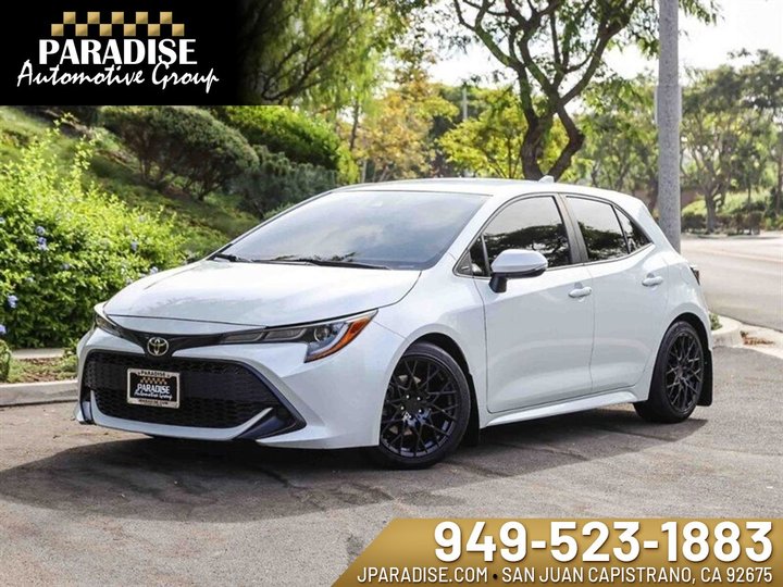 2021 TOYOTA COROLLA HATCHBACK for sale in SAN JUAN CAPISTRANO