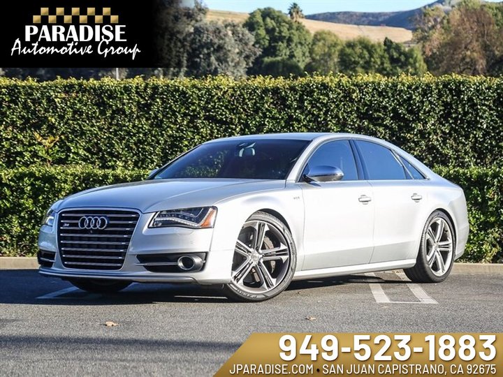 SILVER, 2013 AUDI S8 Image 