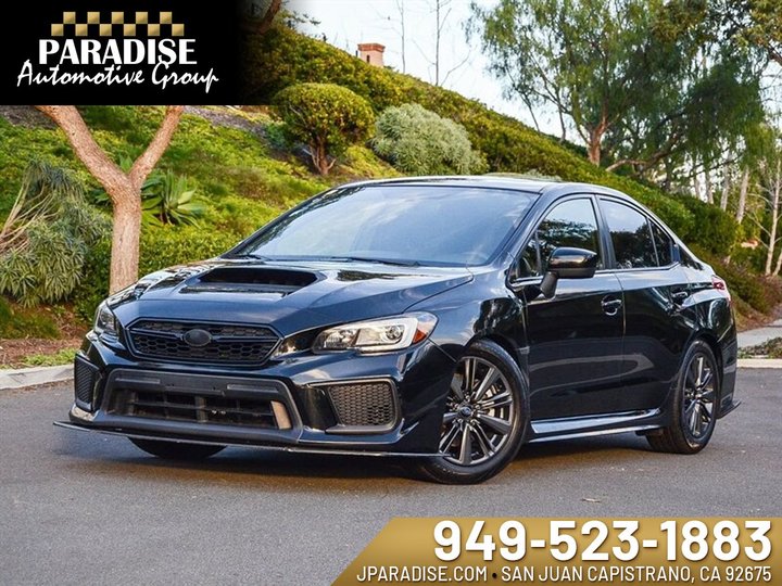 2018 SUBARU WRX for sale in SAN JUAN CAPISTRANO