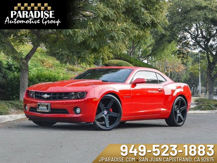 RED, 2013 CHEVROLET CAMARO Image 