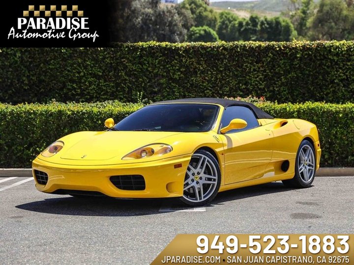 2001 FERRARI 360 SPIDER for sale in SAN JUAN CAPISTRANO