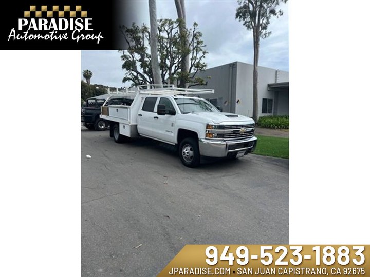 WHITE, 2017 CHEVROLET SILVERADO 3500HD Image 