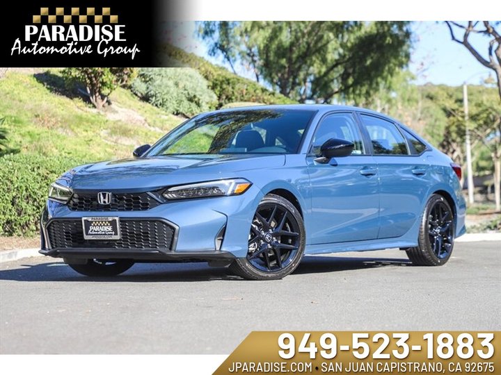 BLUE, 2026 HONDA CIVIC Image 