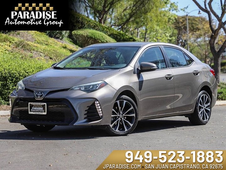 2018 TOYOTA COROLLA for sale in SAN JUAN CAPISTRANO