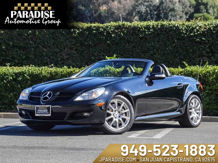 BLACK, 2006 MERCEDES-BENZ SLK Image 
