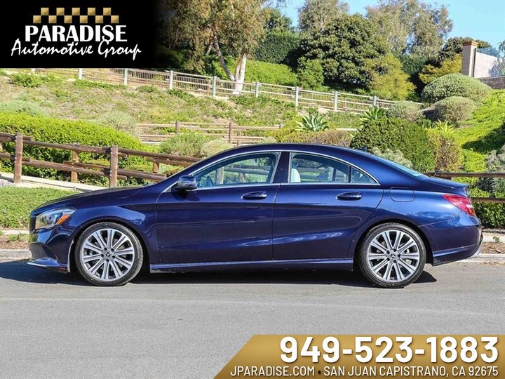 2018 MERCEDES-BENZ CLA for sale in SAN JUAN CAPISTRANO