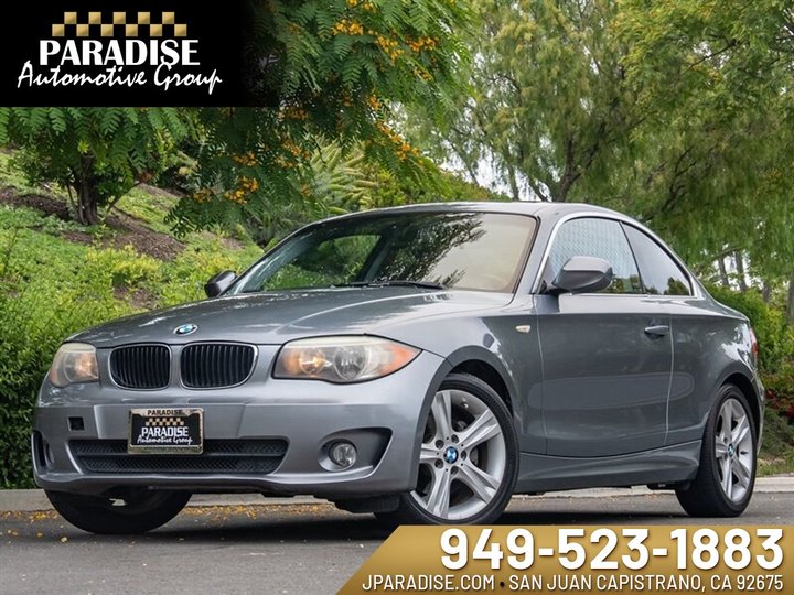 GRAY, 2012 BMW 1 SERIES Image 