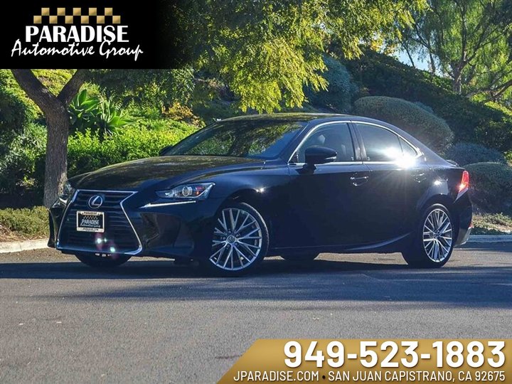 BLACK, 2017 LEXUS IS 200T Image 