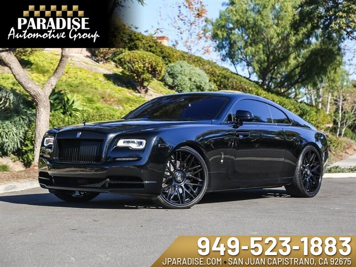 BLACK, 2016 ROLLS-ROYCE WRAITH Image 