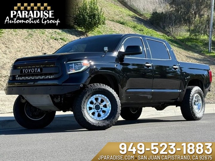 BLACK, 2017 TOYOTA TUNDRA Image 