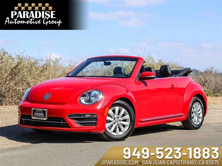 2018 VOLKSWAGEN BEETLE CONVERTIBLE for sale in SAN JUAN CAPISTRANO