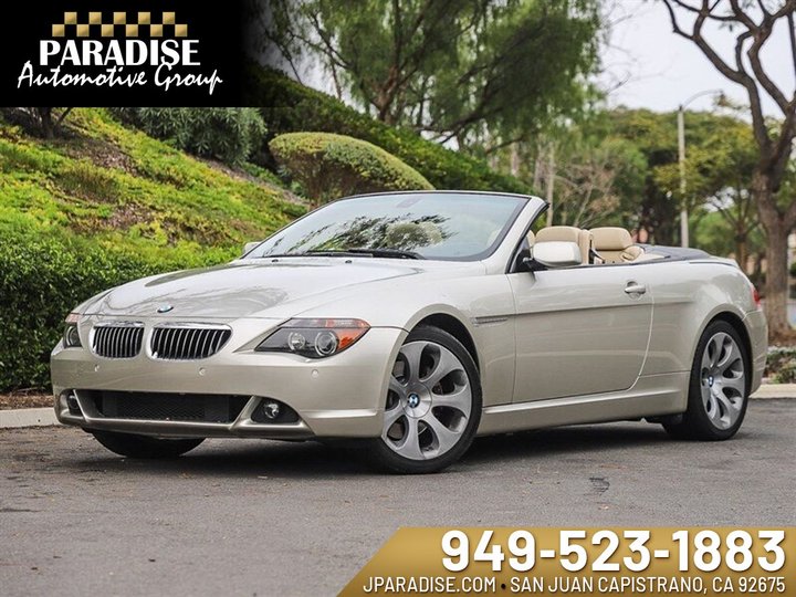 2006 BMW 6 SERIES for sale in SAN JUAN CAPISTRANO