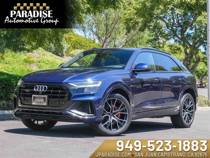 BLUE, 2019 AUDI Q8 Image 