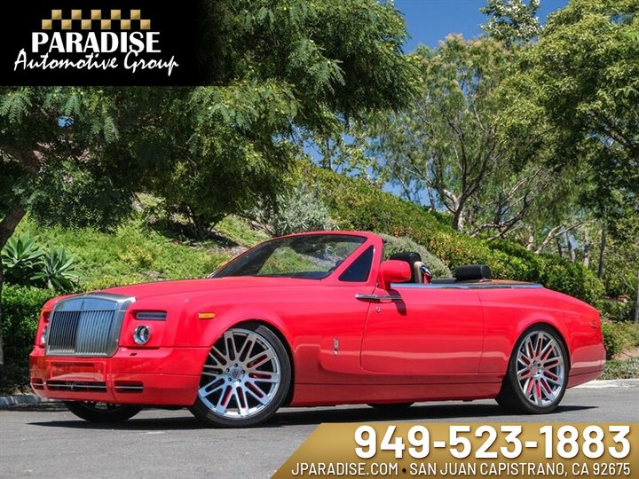 RED, 2010 ROLLS-ROYCE PHANTOM DROPHEAD COUPE Image 