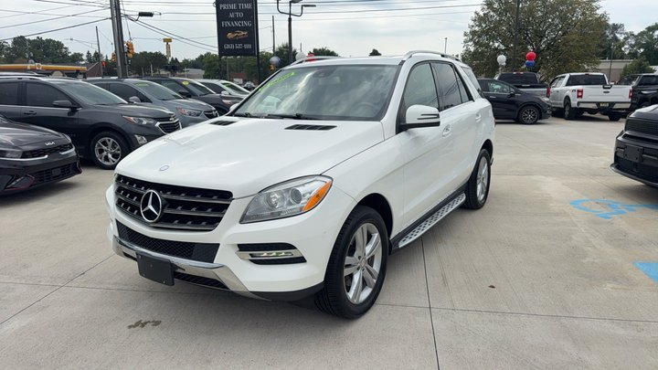 2015 MERCEDES-BENZ M-CLASS for sale in FARMINGTON HILLS