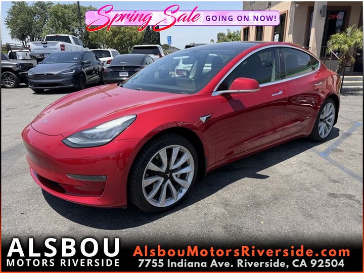 2018 TESLA MODEL 3 for sale in RIVERSIDE