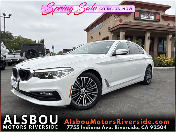 2018 BMW 5-SERIES for sale in RIVERSIDE