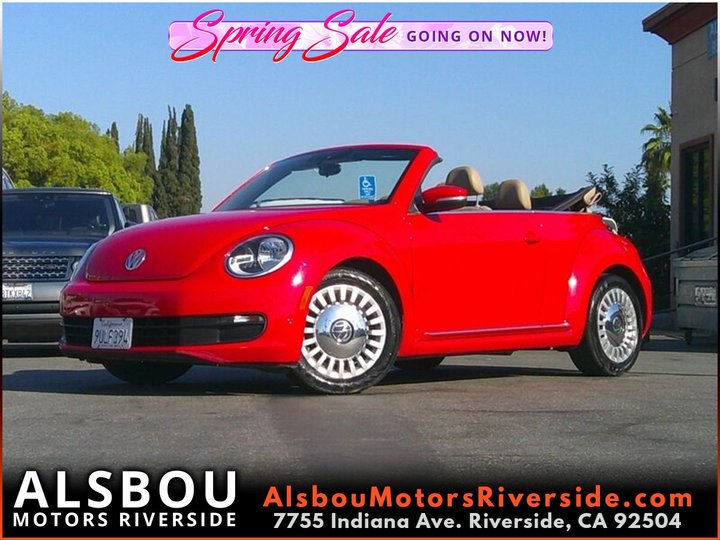 2013 VOLKSWAGEN BEETLE CONVERTIBLE for sale in RIVERSIDE