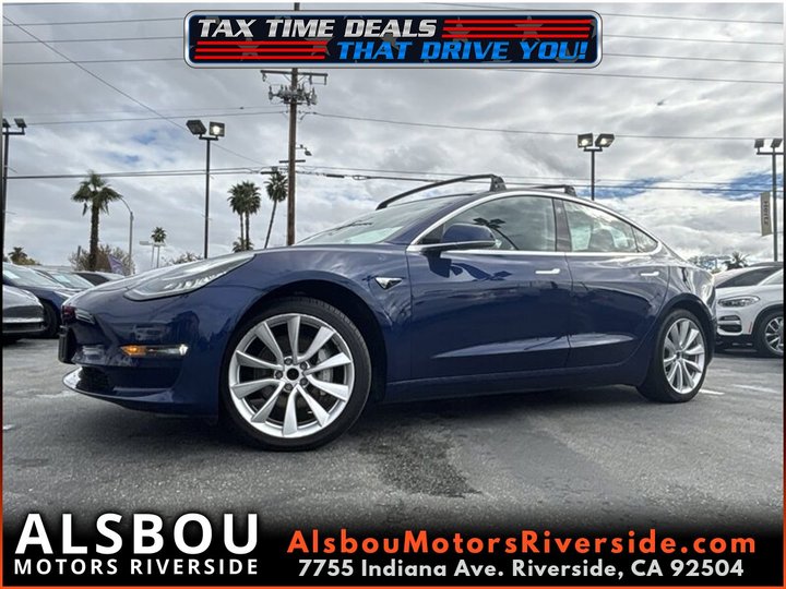 2018 TESLA MODEL 3 for sale in RIVERSIDE