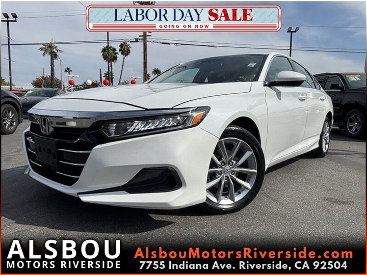 2021 HONDA ACCORD for sale in RIVERSIDE