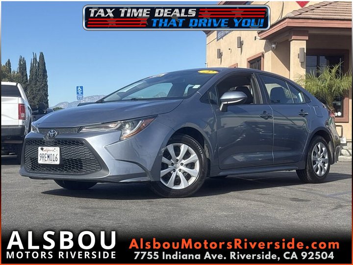 2022 TOYOTA COROLLA for sale in RIVERSIDE