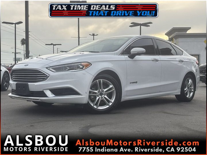 2018 FORD FUSION HYBRID for sale in RIVERSIDE