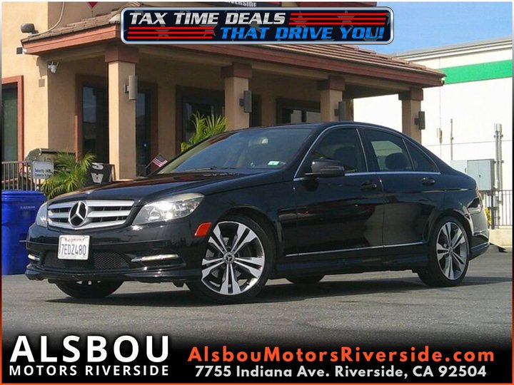 2011 MERCEDES-BENZ C-CLASS for sale in RIVERSIDE