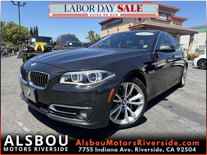 2015 BMW 5 SERIES for sale in RIVERSIDE