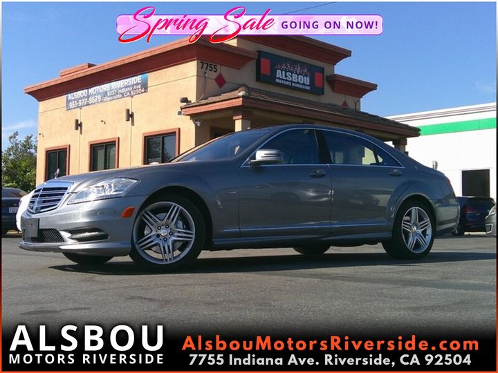 2012 MERCEDES-BENZ S-CLASS for sale in RIVERSIDE