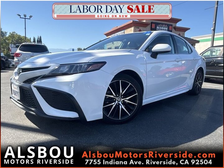 2021 TOYOTA CAMRY for sale in RIVERSIDE