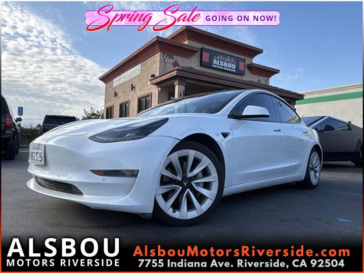2022 TESLA MODEL 3 for sale in RIVERSIDE