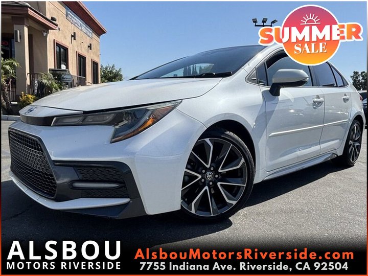 2020 TOYOTA COROLLA for sale in RIVERSIDE