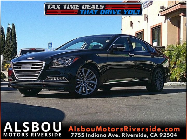 2015 HYUNDAI GENESIS for sale in RIVERSIDE