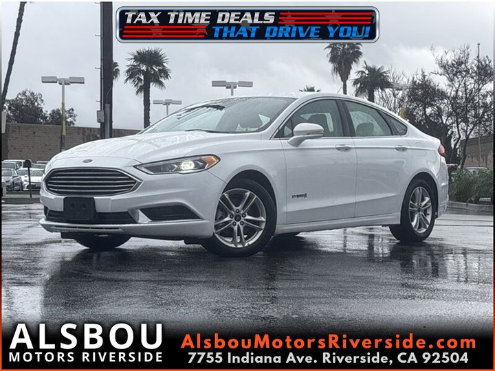2018 FORD FUSION HYBRID for sale in RIVERSIDE