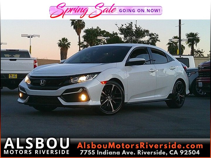 2021 HONDA CIVIC for sale in RIVERSIDE