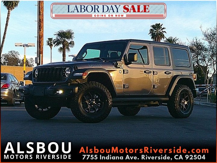 2025 JEEP WRANGLER for sale in RIVERSIDE