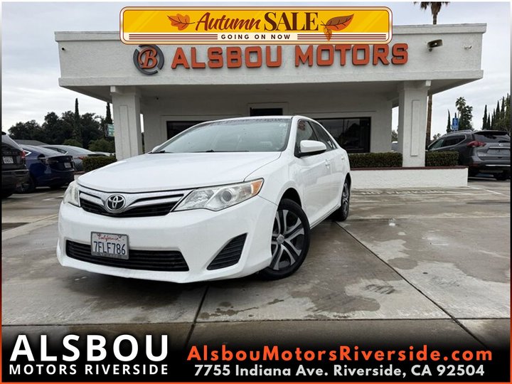 2012 TOYOTA CAMRY for sale in RIVERSIDE