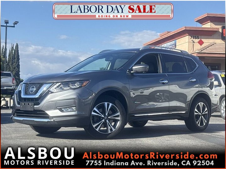 2017 NISSAN ROGUE HYBRID for sale in RIVERSIDE