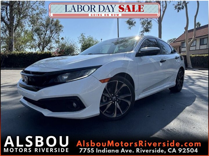 2021 HONDA CIVIC for sale in RIVERSIDE
