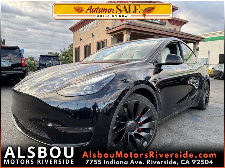 2022 TESLA MODEL Y for sale in RIVERSIDE