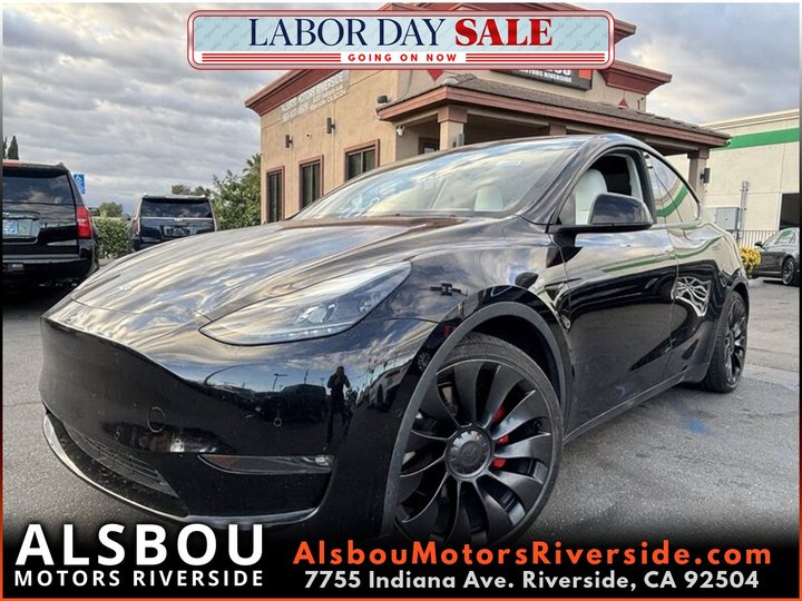 2022 TESLA MODEL Y for sale in RIVERSIDE
