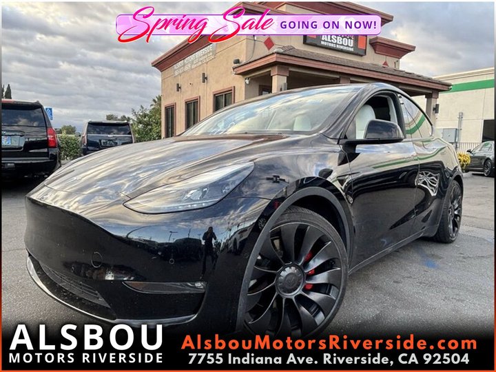 2022 TESLA MODEL Y for sale in RIVERSIDE