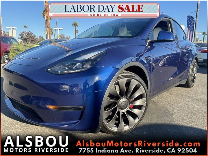 2023 TESLA MODEL Y for sale in RIVERSIDE