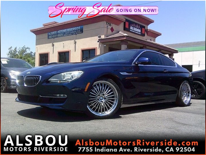 2012 BMW 6 SERIES for sale in RIVERSIDE
