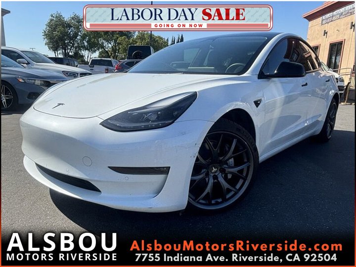 2022 TESLA MODEL 3 for sale in RIVERSIDE