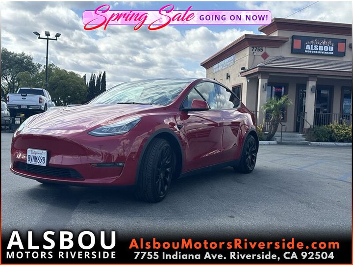 2021 TESLA MODEL Y for sale in RIVERSIDE